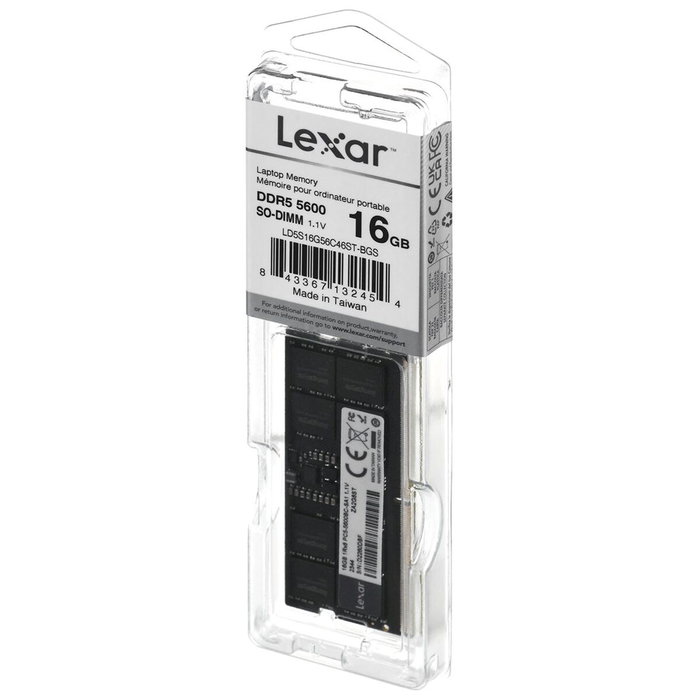 Lexar LD5S16G56C46ST-BGS 16 GB DDR5 5600 MHz SO-DIMM Lexar LD5S16G56C46ST-BGS 16 GB DDR5 5600 MHz SO-DIMM
