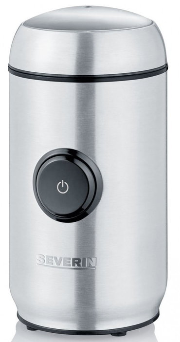 Severin KM 3879 Molinillo eléctrico de café y especias, 50 g, Negro/Cepillado Severin KM 3879 Molinillo eléctrico de café y especias, 50 g, Negro/Cepillado