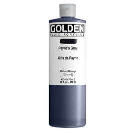 Golden Fluid Colores Acrílicos Gris De Payne 473 ml