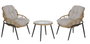 DKD Home Decor Set de 3 Mesas de Ratán Sintético para Terraza y Jardín