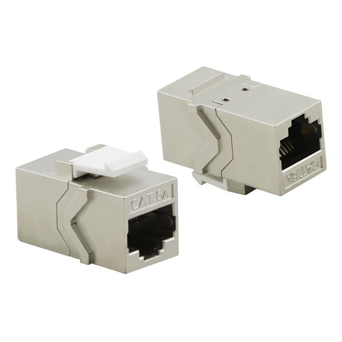 Helos 304268 Módulo Keystone Cat.6a RJ-45 Plata Helos 304268 Módulo Keystone Cat.6a RJ-45 Plata
