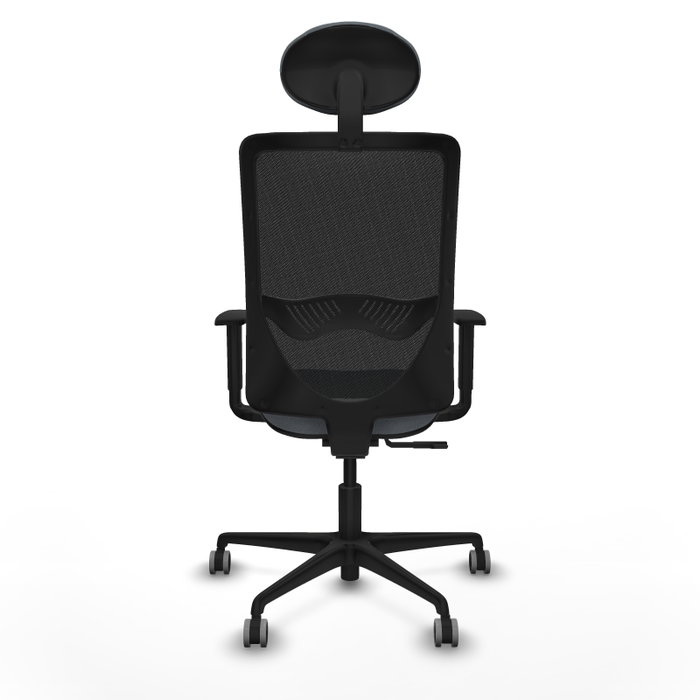 PIQUERAS Y CRESPO Silla de oficina Zulema Gris y Negro con mecanismo Sincro PIQUERAS Y CRESPO Silla de oficina Zulema Gris y Negro con mecanismo Sincro