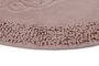 Mijölnir Piante Oval - Pink Juego de Alfombrillas de Baño 100% Algodón Antibacterianas Antideslizantes Lavables a Máquina Set 2 Piezas 50x60cm 60x100cm
