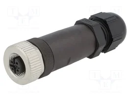 LAPP Conector M12 Hembra 5 Pines Angular IP67
