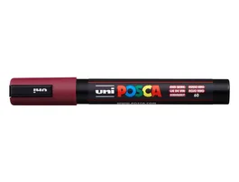POSCA Marcador PC-5M No Permanente Punta Bala 1.8-2.5mm Rojo Vino