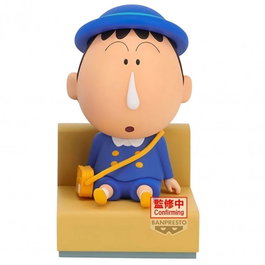 Banpresto Figura Crayon Shinchan Nakayoshi Memories Shin-chan y Bochan, 10 cm