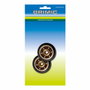 Micel Blíster con 2 rodamientos para mampara de nylon ø20mm Ne 91337 negro