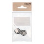 Micel Ne 91337 Rodamiento para Mampara Nylon Ø20mm Negro Blister con Tornillo M4