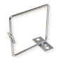 ROLINE 26.30.0014 Gancho de soporte para cableado de metal Plata