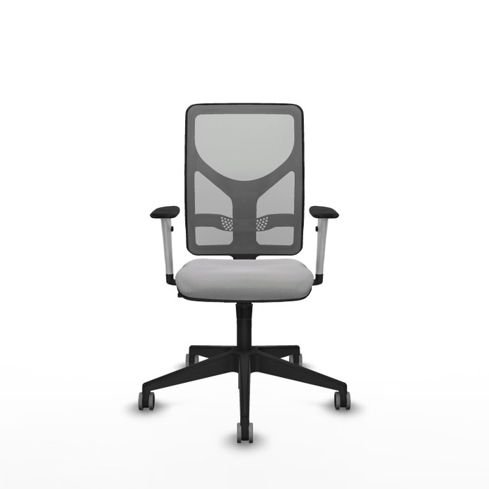 PIQUERAS Y CRESPO Silla de oficina Motilla con mecanismo Sincro, Gris