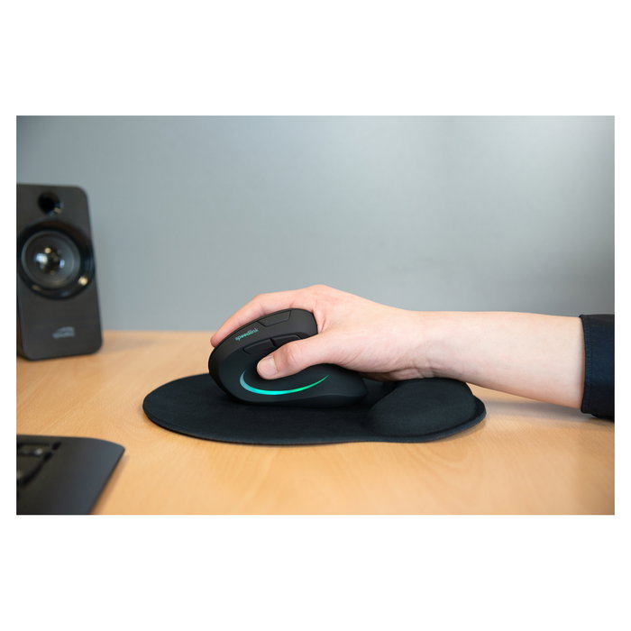 Speedlink VELLU Alfombrilla de ratón Memory Foam negra retail