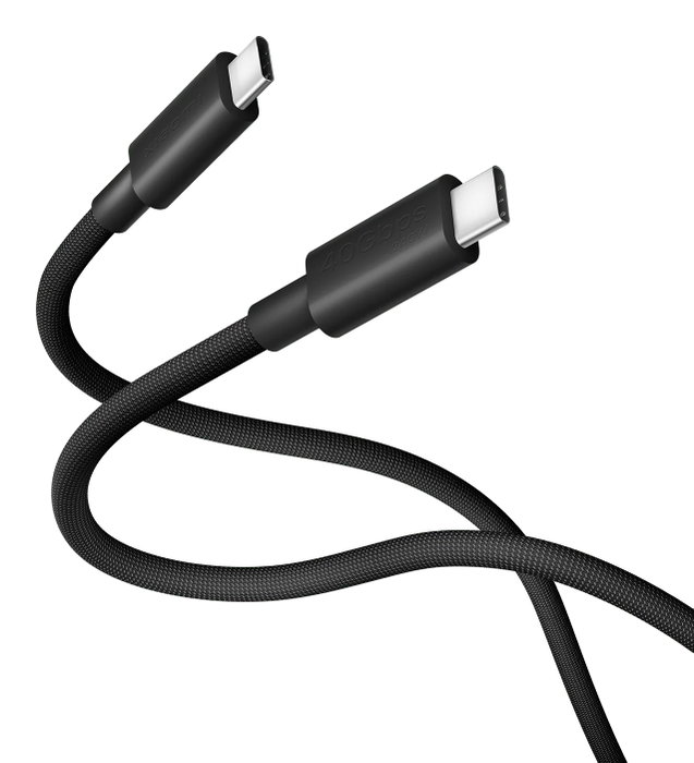 Xiaomi Cable 6A High-Speed USB4 Trenzado USB-C a USB-C 1m Gris oscuro