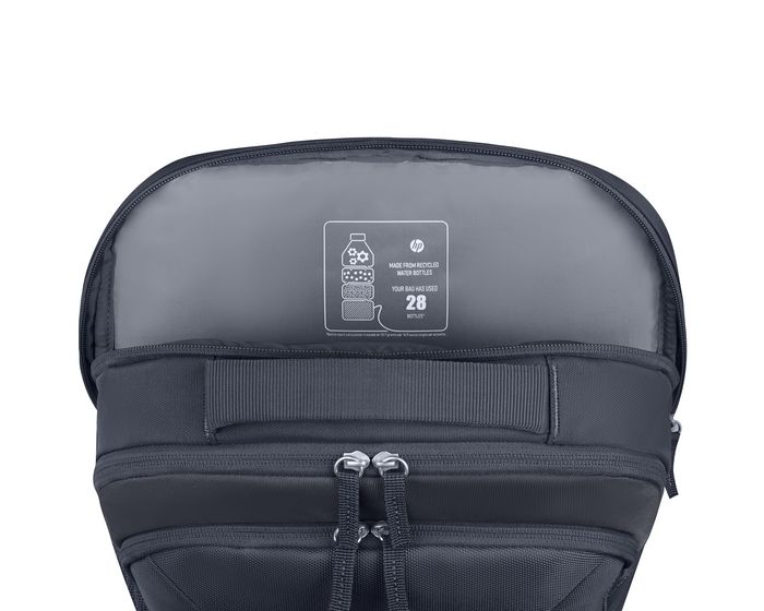 HP Everyday Mochila para Portátil de 16 Pulgadas con Múltiples Compartimentos, 21 L, Hecha con Materiales Reciclados, Panel Trasero de Malla, Resistente al Agua