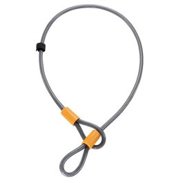 ONGUARD Cable lazo Akita 8043/8044 Negro con cierre de velcro extra