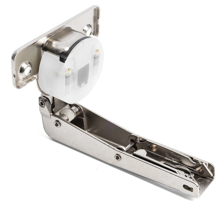 Salice C2ABNE9 Bisagra Silentia+ Contracodo, Apertura 94º, Espesor 35 CC, Acabado Níquel