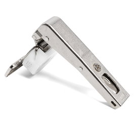 Salice C2ABNE9 Bisagra Silentia+ Contracodo, Apertura 94º, Espesor 35 CC, Acabado Níquel