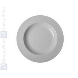 Plato Llano Ondas, 27 cm