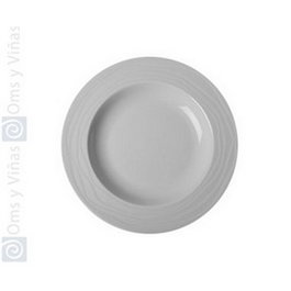 OMS Plato Ondas Llano 27 cm. 