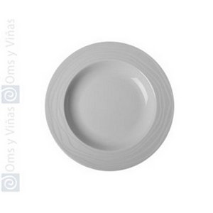 OMS Plato Ondas Llano 27 cm. OMS Plato Ondas Llano 27 cm.