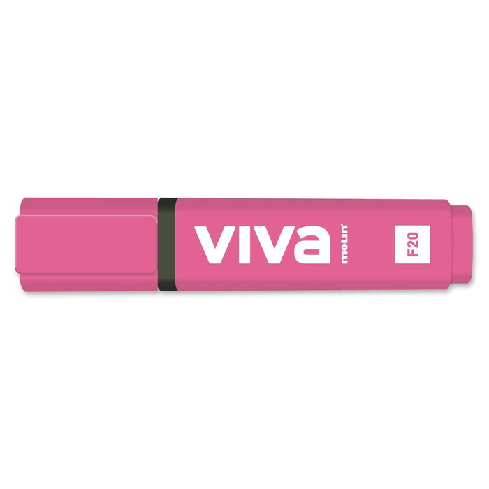 Molin Marcador Fluorescente Viva Fucsia (Set de 10) Molin Marcador Fluorescente Viva Fucsia (Set de 10)