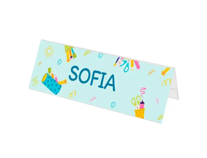 Archivo 2000 Identificador Sobremesa 85x300x100 mm PET Flexible Visibilidad Doble Cara DIN A4 Transparente