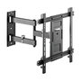 LogiLink BP0112 Soporte de TV para Pared Ajustable, Inclinable, Giratorio, para Pantallas de 32 a 70 Pulgadas, Peso Máx. 50 kg, VESA 200x100 a 400x400 mm, Negro