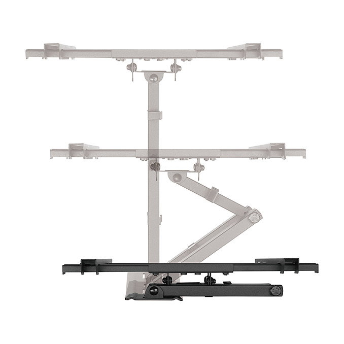 LogiLink BP0112 Soporte de TV para Pared Ajustable, Inclinable, Giratorio, para Pantallas de 32 a 70 Pulgadas, Peso Máx. 50 kg, VESA 200x100 a 400x400 mm, Negro