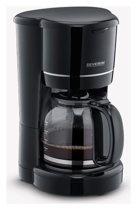 Severin KA 4320 Cafetera de Goteo Negra 900W 1,25L 10 Tazas