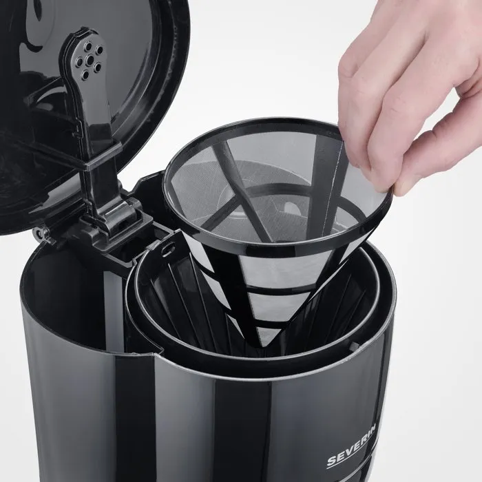 Severin KA 4320 Cafetera de filtro negra