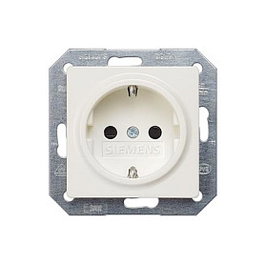 Siemens 5UB1518 DELTA i-system Schuko-Steckdose 10/16A 250V Blanco