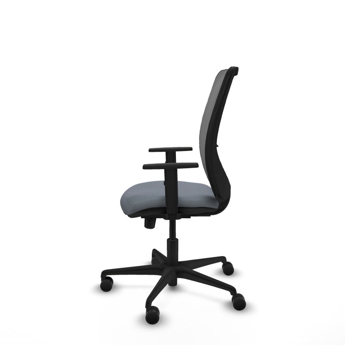 PIQUERAS Y CRESPO Silla de oficina Zulema Gris con mecanismo Sincro/Traslack PIQUERAS Y CRESPO Silla de oficina Zulema Gris con mecanismo Sincro/Traslack