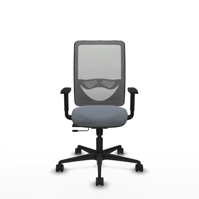 PIQUERAS Y CRESPO Silla de oficina Zulema Gris con mecanismo Sincro/Traslack PIQUERAS Y CRESPO Silla de oficina Zulema Gris con mecanismo Sincro/Traslack