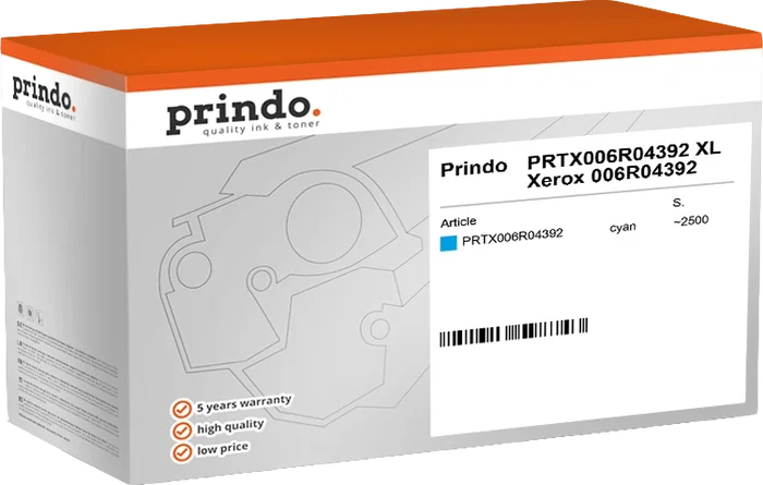 Prindo Classic XL Tóner Cian compatible con Xerox C230 y C235 Prindo Classic XL Tóner Cian compatible con Xerox C230 y C235