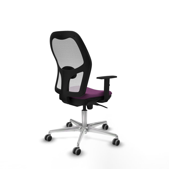 PIQUERAS Y CRESPO Silla de oficina Jorquera con mecanismo Sincro, Morado y Blanco PIQUERAS Y CRESPO Silla de oficina Jorquera con mecanismo Sincro, Morado y Blanco