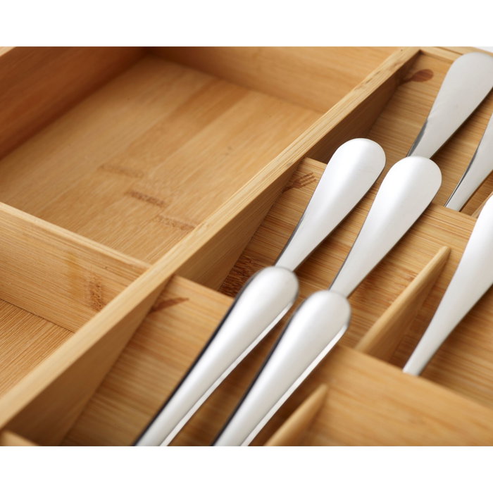 Joseph Joseph DrawerStore Organizador de Bambú para Cubiertos y Utensilios