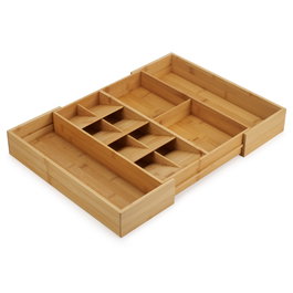 Joseph Joseph DrawerStore Organizador de Bambú para Cubiertos y Utensilios