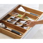 Joseph Joseph DrawerStore Organizador de Bambú para Cubiertos y Utensilios