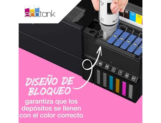 Epson Botella de Tinta Amarilla 114 70 ml para EcoTank ET-8500 / ET-8550
