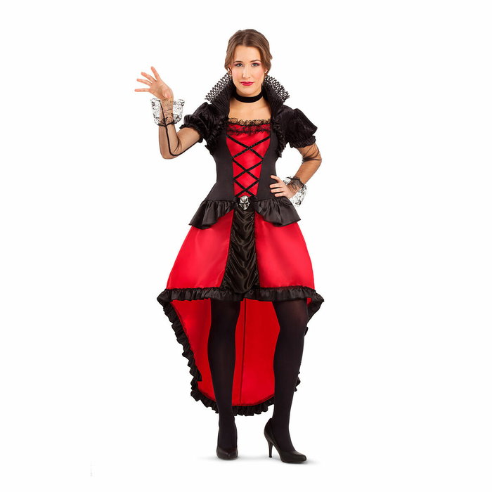 My Other Me Disfraz de Vampiresa Condesa Rojo, Talla M-L My Other Me Disfraz de Vampiresa Condesa Rojo, Talla M-L