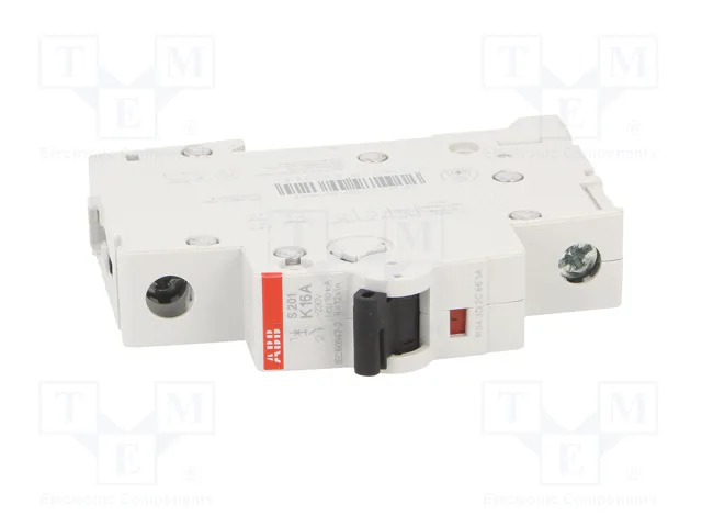 ABB S201-K16 Disyuntor Compacto 16A 1-polig GH ABB S201-K16 Disyuntor Compacto 16A 1-polig GH