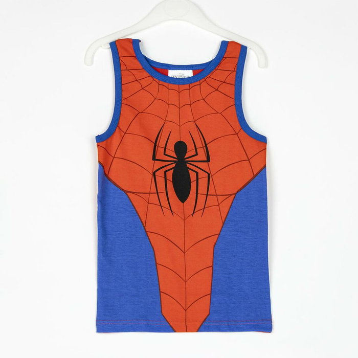 Cerdá Pijama de Tirantes Spiderman Azul Talla 6 Años