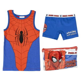 Cerdá Pijama de Tirantes Spiderman Azul Talla 6 Años
