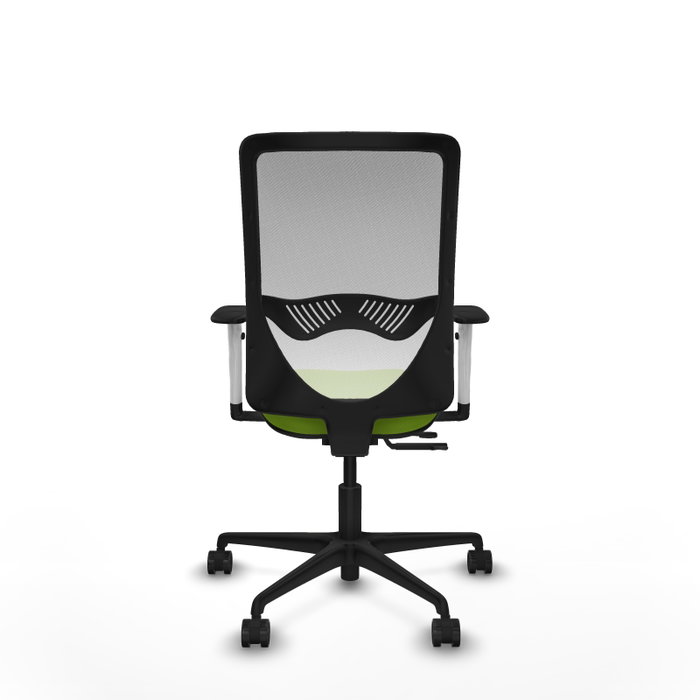 PIQUERAS Y CRESPO Silla de oficina Zulema Pistacho y Blanco PIQUERAS Y CRESPO Silla de oficina Zulema Pistacho y Blanco