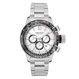 Reloj Hombre Nautica Plateado (Ø 44 mm) (Ø 47 mm)