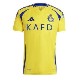 Camiseta de Fútbol de Manga Corta Hombre Adidas Al Nassr Fc 24/25 Home Jersey M