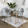 Home Deco Factory Silla Phenix Gris Claro