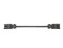 Bachmann Cable de extensión de alimentación GST18-3 Macho/Hembra Negro 2 m