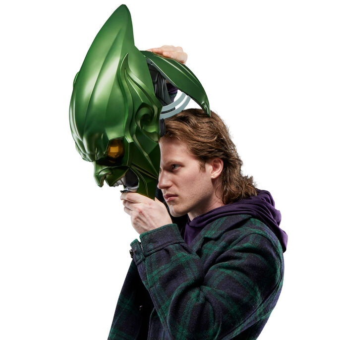 Hasbro Casco Green Goblin Marvel Legends Spider-Man: Sin camino a casa Escala 1:1