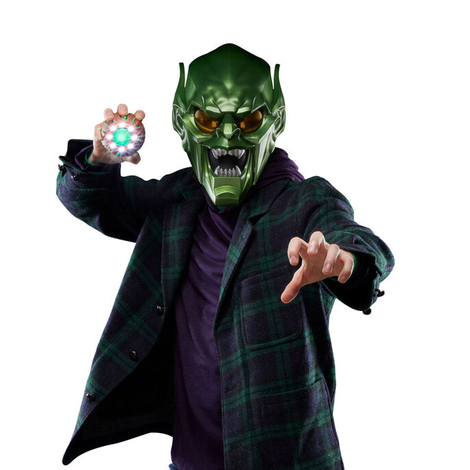 Hasbro Casco Green Goblin Marvel Legends Spider-Man: Sin camino a casa Escala 1:1