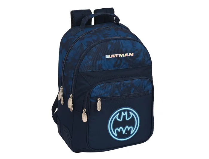 Safta Mochila Doble Adaptable a Carro Batman Legendary Safta Mochila Doble Adaptable a Carro Batman Legendary